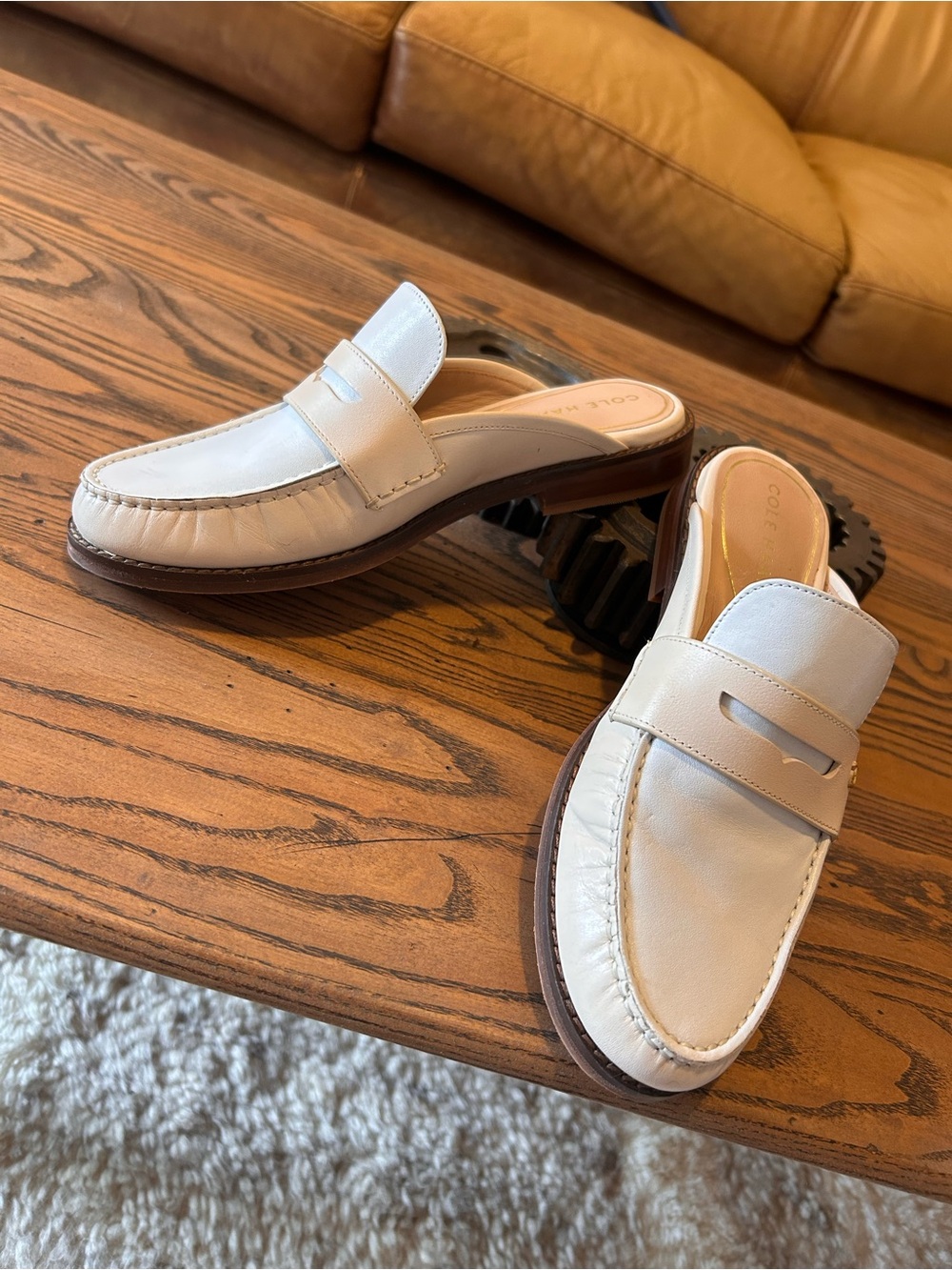 Cole Haan Penny Loafer Mule Bi-Color